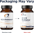 Designs for Health H-S-N Radiance - Hair Skin Nails Vitamins for Women and Men - Promote Healthy Hair, Skin Elasticity & Strong Nails with Vitamin C, Biotin, Keratin & Botanicals (60 Capsules)