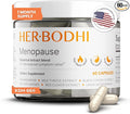 Her Bodhi Meno- Menopause Hormonal Balance for Women, Estrogen Soy Isoflavones Menopause Supplement for Women | with Ashwagandha & Black Cohosh | Hot Flashes Menopause Relief (60 Capsules)