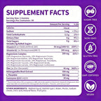 Mega16-in-1 Magnesium Citrate Glycinate Sleep Supplement Complex Gummies for Women Adults, High Absorption Magnesium Malate Carbonate Gummies