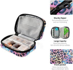 Leopard Weekly Medicine Pill Organizer Travel Pill Case Box Holder Container Small for Vitamin Supplement