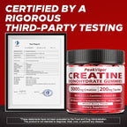 Creatine Monohydrate Gummies for Women & Men, 5000MG Creatine Gummies Sugar Free - Mixed Flavored with L-Taurine, BCAA 21, B12，Vegan, Non-GMO, 120 Gummies
