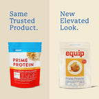 Equip Foods Prime Protein Powder | Clean, Grass Fed Beef Protein Powder for Women & Men | Carnivore Protein Isolate | Paleo, Keto Friendly | Gluten & Dairy Free | 30 Servings, Peanut Butter