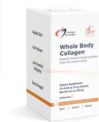 Designs for Health Whole Body Collagen Powder - Hydrolyzed Collagen Peptides Powder for Skin, Joint + Bone Health - Fortigel, Fortibone & Verisol Collagen for Women & Men, Unflavored (10 Packets)
