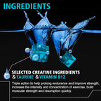 Creatine Monohydrate Gummies,6200mg for Men & Women, Chewable Creatine for Enhanced Muscle Growth, Strength, and Recovery, Sugar Free Pre-Workout Supplement,120 Count,Blueberry Flavor
