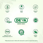 DEVA Vegan Hair, Nails & Skin Vitamins & Minerals with Biotin, Supplement, 90 Tablets