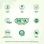 DEVA Vegan Vitamin D2 800 IU, Ergocalciferol Supplement with No Animal Ingredients, 90 Tablets, 1-Pack