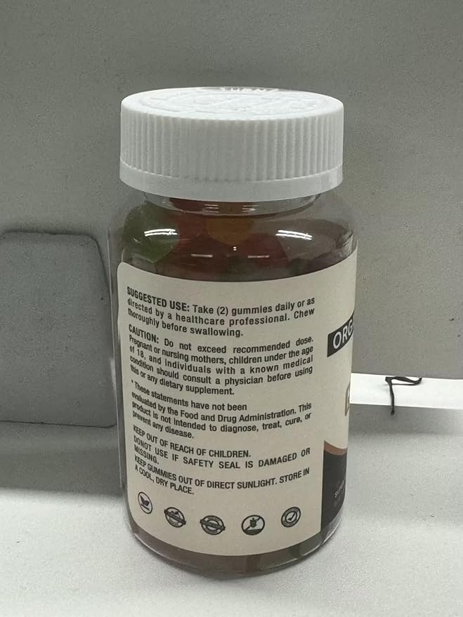 Organic Gummies - No Artificial Colors or Flavors, Just Pure Goodness