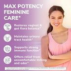 Probiotics for Women 200 Billion CFU, 36 Unique Strains, with Cranberry Prebiotics & Digestive Enzymes, High Potency Vaginal Probiotics, Full-Spectrum Gut Health, 60 Vegan Capsules