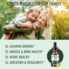 Magnesium Glycinate 500mg - Liquid Magnesium Drops, Ashwagandha, L - Theanine, Chamomile - Calm & Stress Relief, Relaxation, Restful Sleep, Muscle Heart Health, Vegan - 2 Fl Oz (30 Days)