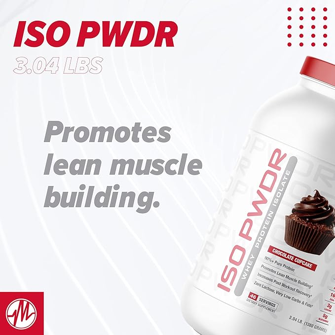 Metabolic Nutrition Whey Protein Isolate ISO PWDR Banana Cream, 3.04lb, 23 Servings, 26g Protein, Fast Digesting, Zero Carbs, Delicious Flavor, Very Low Carbs & Fat, Zero Lactose