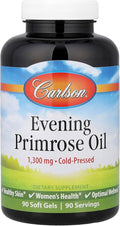 Carlson Labs Golden Primrose Evening Primrose Oil, 1300mg, 90 Softgels