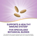 Nature's Way Systemwell Ultimate Immune* with Vitamins C, A, D, Zinc, and Selenium, Multi-System Botanical Blends Including Immune, Respiratory, Digestive & Circulatory, 90 Tablets