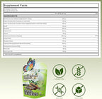 BUTTERFLY'S TEAR Berberine Supplement Gummies – Support Healthy Metabolism with Ceylon Cinnamon, Turmeric, Green Tea, Vegan, Non-GMO, Gluten-Free - Green Grape Flavor (2 Pack 120 Chew)