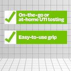 Cystex UTI Test Strips for Women & Men - Fast, At-Home Urinary Tract Infection Test Kit - Detects Leukocytes & Nitrites - Clinically Accurate Results in 2 Minutes - 4 Test Strips per Box
