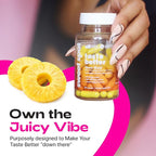 Sweet Spot – Pineapple & Cranberry Vaginal Health Supplement, 60 Capsules – Freshens Taste, Promotes Feminine Balance, Women's pH Balance & Odor Control, with Natural Cinnamon Extract – Made in USA