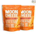 Moon Cheese Cheddar Believe It, 10 Ounce, 2-Pack, Crunchy, Protein-Rich Cheese Snack, Keto Friendly, 100% Real Cheese