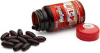 Megared Omega-3 Fish & Krill Oil Supplement 900mg - MegaRed Advanced 4in1, 60 softgels, 2x More Omega-3, Heart, Joint, Brain and Eye Supplement, Red, 60 Count
