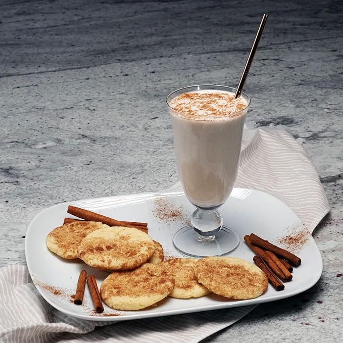 Keto Chow Snickerdoodle - Keto Meal Replacement Shake Powder - Nutritionally Complete - Low Carb - Delicious Easy Meal Substitute - Protein Rich You Choose The Fat - Single Meal Sample