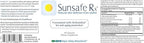 Sunsafe Rx Anti Aging Supplement: Natural Skin Protection Pills with Antioxidants for a Youthful Appearance & Eye Health + Vitamins, Minerals, & 250mg Polypodium Leucotomos (60 Capsules)