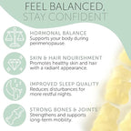 Perimenopause Supplements Women | Premenopausal Gummy Vitamins | Relief for Hormonal Balance & Mood Swings | Supports Menstrual Cycle Regulation | 60 Vegan Gummies