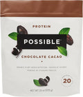 Protein Powder - Muscle Growth & Recovery Support - Plant-Based Protein - Essential Amino Acids & BCAAs - Vegan, Gluten-Free & USDA Organic - Chocolate, 1.25 Pound (Pack of 1)
