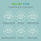 NOVEHA 60PCs Tea Tree Oil Eyelid & Lash Wipes | With Hyaluronic Acid, Green Tea & Chamomile For Blepharitis, Itchy & Stye Eyes, Individually Wrapped, Natural Eyelash Makeup Remover & Daily Cleanser