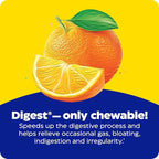 Enzymedica Digest Complete Chewable, Digestive Enzymes, Orange Flavor, 30 Tablets