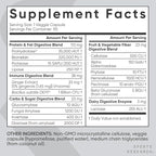 Sports Research Digestive Enzymes with Probiotics & Ginger - Plant Based for Dairy, Protein, Sugar & Carbs - Non-GMO Verified & Vegan Friendly (90 Veggie Capsules)