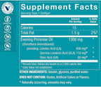 The Vitamin Shoppe Evening Primrose Oil 500mg - GLA Omega-6 | Women's Hormonal Balance | 120 Softgels | Cold-Pressed