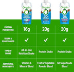 Orgain Organic Nutritional Vegan Protein Shake, Vanilla Bean - 16g Plant Based Protein, Meal Replacement, 21 Vitamins & Minerals, Fruits & Vegetables, Gluten Free, Non-GMO, 11 Fl Oz (Pack of 12)