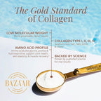 Shore Magic Premium Marine Collagen Powder Types I-IV – Wild Fish, Hydrolyzed Peptides, Unflavored, 9g Protein Per Serving – Supports Youthful Skin, Hair, Nails & Joints, 30-Day Supply
