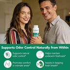 Chlorophyll Capsules, Chlorophyll Body Deodorizing Supplement, Body Odor Eliminator, Fresh Breath, Supports Immunity and Digestion, Men & Women, 120 Caps.