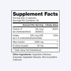 SoWell Synced Women’s Hormone Balance Supplement with Inositol, Vitamin D, and Folate for PCOS & Menstrual Cycle Support, 120 Capsules