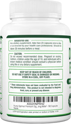 Purely Optimal Digestive Enzymes for Women and Men – Multi-Enzyme Supplement for Bloating Relief, Digestion and Heavy Meal Support – with Probiotics and Prebiotics for Gut Health – 180 Capsules