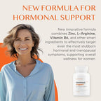 Hormonal Support - Hormone Balance Supplement for Women, PMS Support Supplement & Hormone Harmony for Women, Supports Energy, Mood Swings, Hot Flashes, Menopause Hormonal Balance (60 Caps)