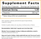 Integrative Therapeutics L-Theanine - Stress Response Support for Demanding & Busy Lifestyles* - Calmness & Relaxation Support* - Amino Acid Supplement - 60 Capsules (30 Servings)