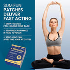 Sumifun 4% Lidocaine Pain Relief Patches 30 Count Maximum Strength Numbing Gel Patch for Back Knee Neck Joint Ache Muscle Soreness Topical Analgesic