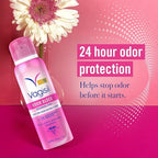 Vagisil Odor Block Dry Wash Spray for Feminine Hygiene, Gynecologist Tested, Hypoallergenic, 2.6 Ounces (Pack of 4)