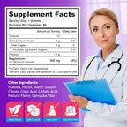 Magnesium Glycinate Gummies 400mg, Muscle Support and Relaxation, Magnesium Supplement for Women, Men and Kids, High Absorption, Sugar Free, Vegan, 60 Days Supply, Raspberry Flavor