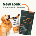 VetriScience Extra Strength Healthy Hip & Joint Chews, GlycoFlex Glucosamine and Green-Lipped Mussel Joint Support Supplement for Dogs, Promote Mobility and Soothe Joint Discomfort, Chicken, 120 Count