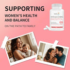 Myo-Inositol & D-Chiro Inositol (40:1 Ratio) - Support Hormone Balance, Fertility & Ovarian Health - 120 Vegan Capsules, 30-Day Starter Pack