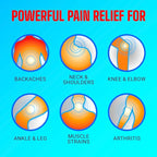 Icy Hot Original Pain Relief No-Mess Roll-On Applicator, Fast-Acting Pain Relief with Max Strength Menthol 16%, Contrast Therapy for Backaches, Joints, Muscle Strains and Arthritis, 2.5 oz