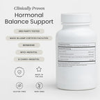 Perelel Hormone Balance Support, Myo & D Chiro Inositol, Womens Inositol Supplement with Berberine, Alpha Lipoic Acid, & Dim to Support Female Health, Soy, Dairy & Gluten Free, Non GMO, 120 Capsules