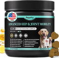 Advanced Dog Joint Supplement – 15-in-1 Glucosamine for Dogs with Chondroitin, MSM & Green Lipped Mussel – Hip & Joint Pain Relief Mobility Chews, Beef Flavor, 90Ct Breeds