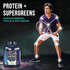 Vega Sport Vegan Protein Powder + Recovery - 30g Plant Based Protein per Serving, Vanilla, 45 Servings, 5g BCAAs, Probiotics, NSF Certified, for Shakes & Smoothies, 4.1lbs (Packaging May Vary)