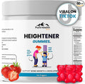 Heightener Gummies - Natural Height Growth Supplement for Kids, Teens and Adults to Increase Bone Strength and Grow Tall | Height Maximizer Pills with L-Arginine, Calcium & Zinc | 60 Gummy