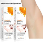 Vitamin C Skin Whitening Cream,Dark Spot Remover for Face,Skin Lightening Cream for Intimate Areas,Neck,Armpit,Elbow, Inner Thigh and Knees,Improve Underarm Dullness Odor