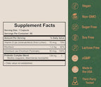 Akkermansia Probiotic for Appetite Suppressant & Craving Control | Increases GLP-1 for Weight Loss | 60 Day Supply | Made in USA | Bacillus Coagulans, B2, D3 & Chromium | SIBO Friendly, Vegan