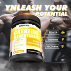 ElevateLife NSF Certified Creatine Monohydrate Gummies 5000mg for Men & Women, Chewables Creatine Monohydrate for Muscle Strength, Muscle Builder, Energy Boost, Pre-Workout Supplement-90 Pineapple