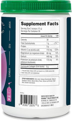 Organikа Electrolytes with Enhanced Collagen Powder for Women & Men - 13 oz - Wild Berry-Flavored Effervescent Electrolyte & Collagen Drink Mix - Deep Hydration, Mobility, Skin, Hair, & Nails